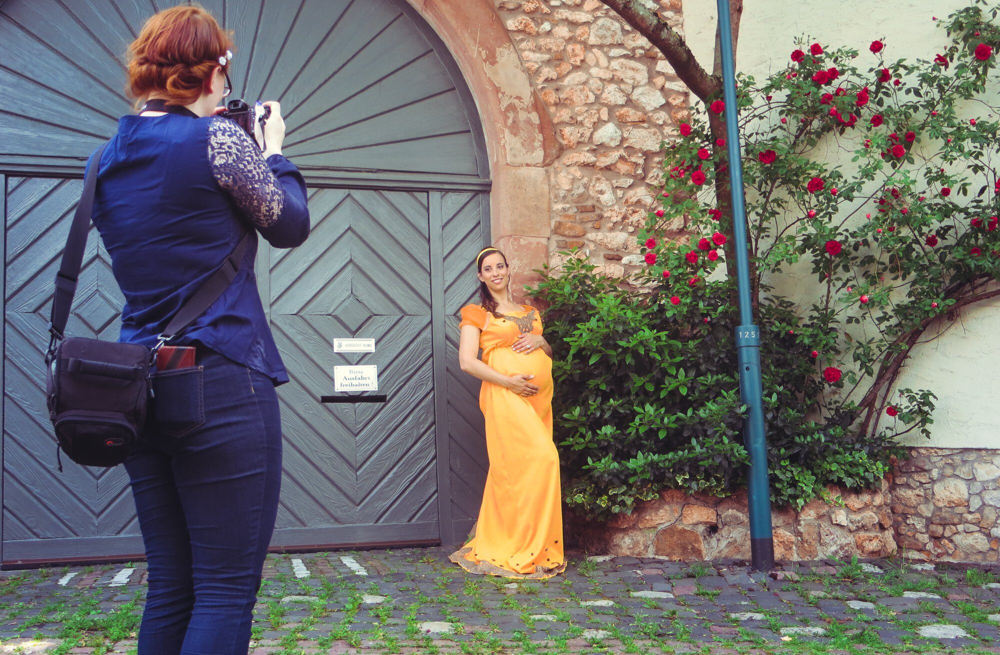 Making-of eines Fotoshootings
